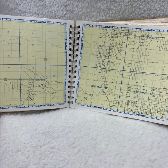 Thomas Guide 1990 San Bernardino Riverside Counties street directory book Cali - Picture 6 of 12